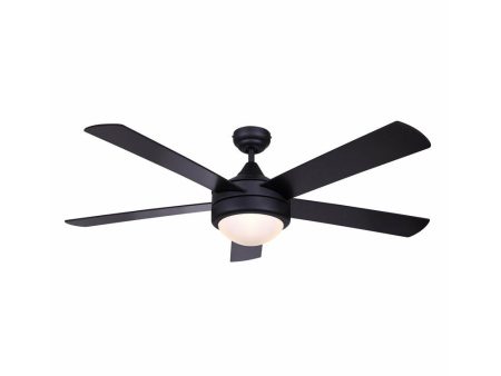 Canarm 52 Inch Preston Xvii Matte Black Ceiling Fan Online Sale