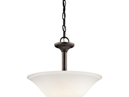 Armida 15  2-Light Convertible Pendant with LED Bulbs Cheap