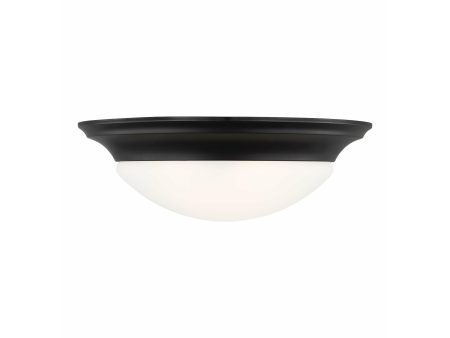 Nash 3-Light Flush Mount (with Bulbs) Hot on Sale