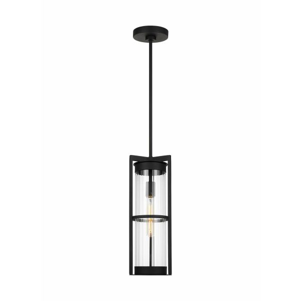 Alcona 1-Light Outdoor Pendant (with Bulb) Online