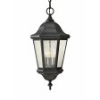 Martinsville 3-Light Outdoor Pendant (with Bulbs) Fashion