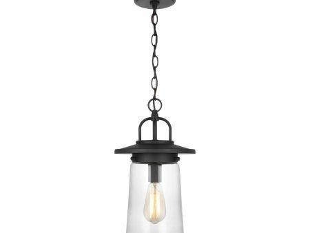 Tybee 1-Light Outdoor Pendant (with Bulb) Supply