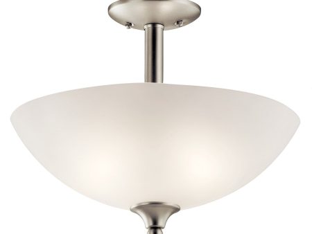 Jolie 15  2-Light Convertible Pendant with LED Bulbs Online Hot Sale