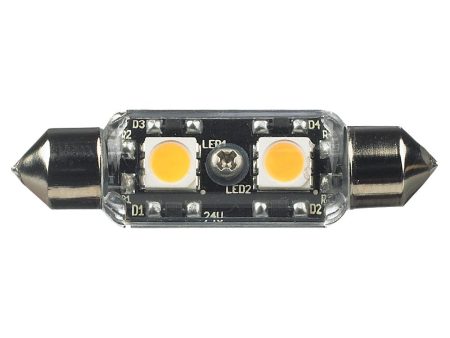 12v Clear T3 Festoon 2700K LED Lamp Sale