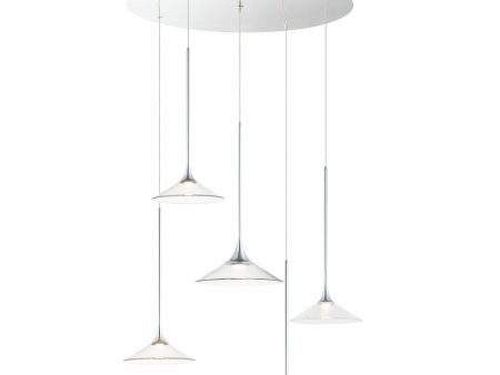 Cono LED 5-Light Pendant Online