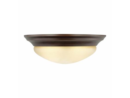 Nash 2-Light Flush Mount (with Bulbs) Online Hot Sale