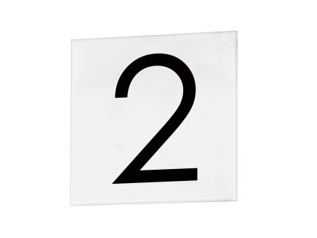 4  Square Tile Number 2 (Sans Serif) Online