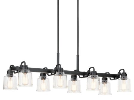 Aivian 42  8-Light Linear Suspension Online Sale