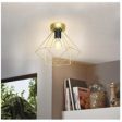 Tarbes 1-Light Flush Mount For Discount