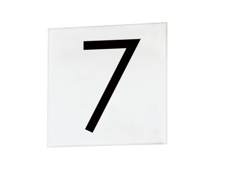 4  Square Tile Number 7 (Sans Serif) Online Hot Sale