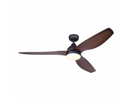 Canarm 52 Inch Duke Matte Black Ceiling Fan Online Sale