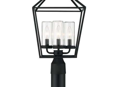 Bastille 4 Light 18  Outdoor Post Light For Discount