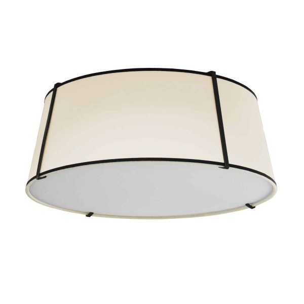 Trapezoid 4 Light 22 Inch Flush Mount Online Hot Sale