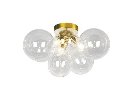 Comet 3 Light 14.25 Inch Flush Mount Sale