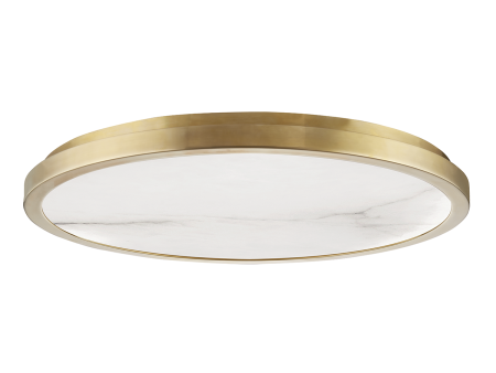 Woodhaven 24  Led Flush Mount Sale