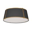 Trapezoid 4 Light 22 Inch Flush Mount Online Hot Sale