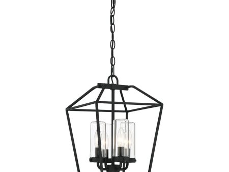 Bastille 4 Light 16  Outdoor Pendant For Discount