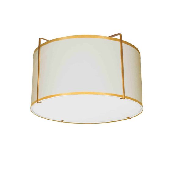 Trapezoid 2 Light 12 Inch Flush Mount For Cheap