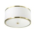 Zuri 3 Light 15 Inch Flush Mount Discount