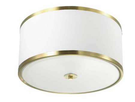 Zuri 3 Light 15 Inch Flush Mount Discount