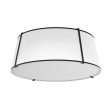 Trapezoid 4 Light 22 Inch Flush Mount Online Hot Sale