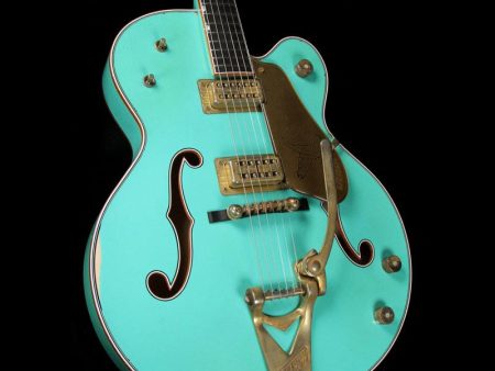 Gretsch Custom Shop  59 Falcon Masterbuilt Stephen Stern Relic Seafoam Green Online Hot Sale