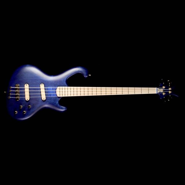 Ritter Instruments Cora 4 Electric Bass Guitar Frosted Dark Blue For Sale