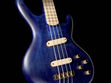 Ritter Instruments Cora 4 Electric Bass Guitar Frosted Dark Blue For Sale