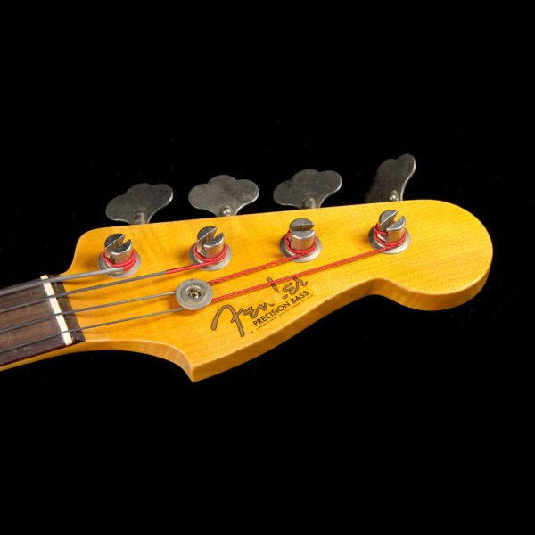 Fender Custom Shop Pino Palladino Signature P-Bass Fiesta Red Online now