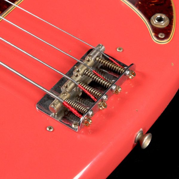 Fender Custom Shop Pino Palladino Signature P-Bass Fiesta Red Online now