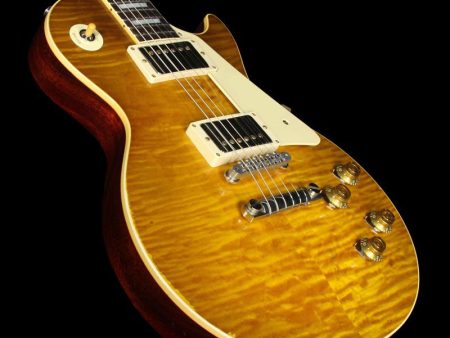 Used 2015 Gibson Custom Shop Murphy Aged True Historic 1959 Les Paul Reissue Electric Guitar Aged Lemonburst Cheap