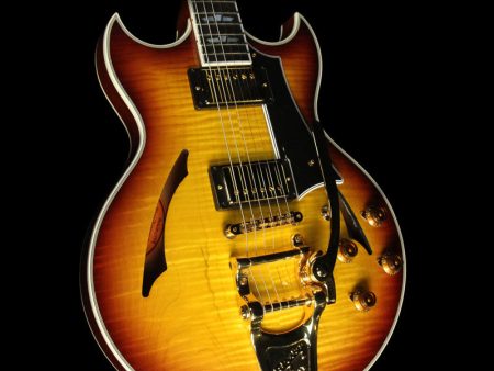 Used Gibson Custom Shop Johnny A. Signature with Bigsby Electric Guitar Sunset Glow on Sale