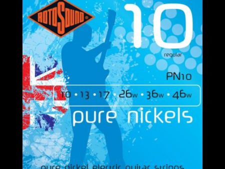 Rotosound PN10 Pure Nickels Electric Strings (10-46) For Cheap