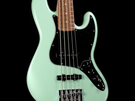 Fender Deluxe Active Jazz Bass V Surf Pearl Online now