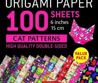 Tuttle: Origami Paper 100 sheets Cat Patterns 6 (15 cm) [2019] Online Hot Sale