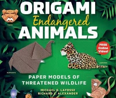 Tuttle: Origami Endangered Animals Kit [2019] paperback For Cheap