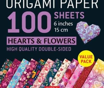 Tuttle: Origami Paper 100 sheets Hearts & Flowers 6  (15 cm): Tuttle Origami Paper: High-Quality Double-Sided Origami Sheets Printed with 12 Different Patterns: Hot on Sale