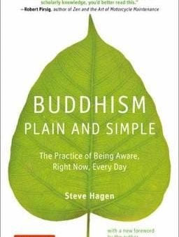 Steve Hagen: Buddhism Plain and Simple [2018] paperback on Sale