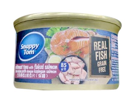 Snappy Tom White Meat Tuna With Salmon Flake 85g Hot on Sale