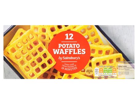 Sainsbury s Frozen Potato Waffles 680g on Sale