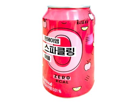 1AM Sparkling Water Apple Flavour 355ml Discount