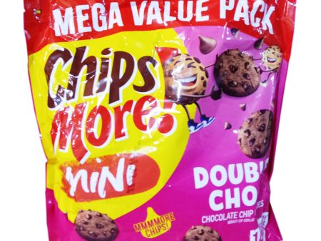 Chipsmore Mini Chips More Double Chocolate Mega Value Pack 60g Hot on Sale