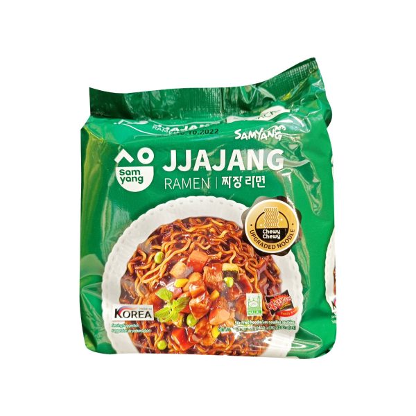 Samyang Jjajang Ramen Stir-Fried Instant Noodle 80g x 5 For Sale