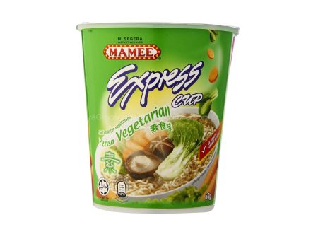 Mamee Express Vegetarian Flavour Instant Noodle Cup 60g For Cheap