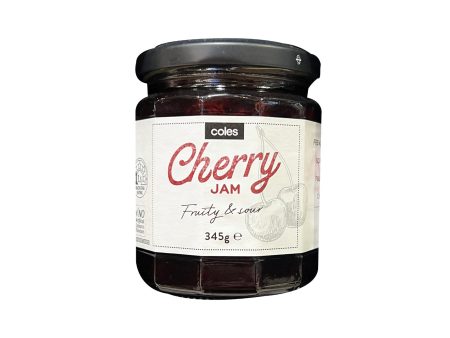 Coles Premium Cherry Jam 345g For Discount