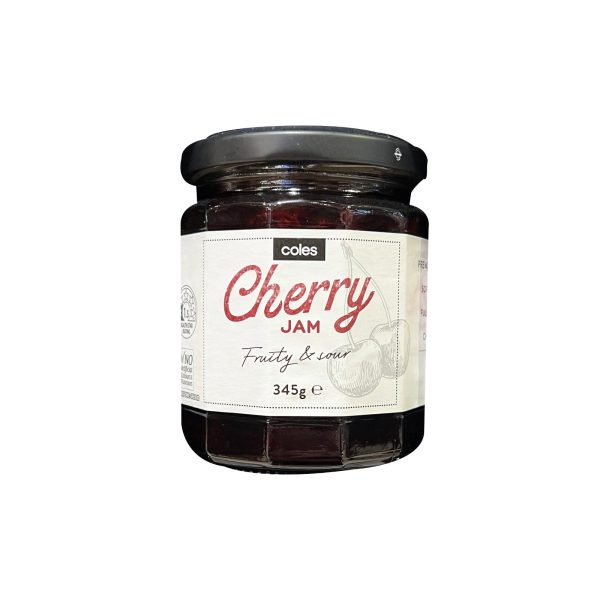 Coles Premium Cherry Jam 345g For Discount